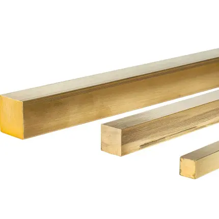 Brass Square Bar